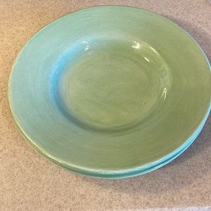 Pottery Barn SAUSALITO set of 2.  9.75 inches. Handmade in Mexico. Exc. cond